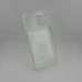 Силіконовий чохол Space Case 3D для Apple iPhone 12 (Прозорий)