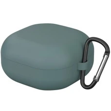 Футляр для наушников Full Silicone Case Samsung Galaxy Buds Live (55) Blackish Green
