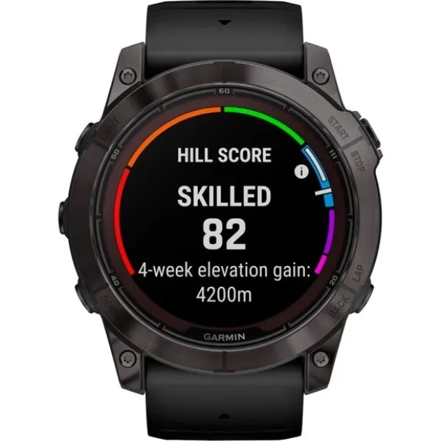 Смарт-часы Garmin Fenix 7X Pro Sapphire Solar Carbon Gray