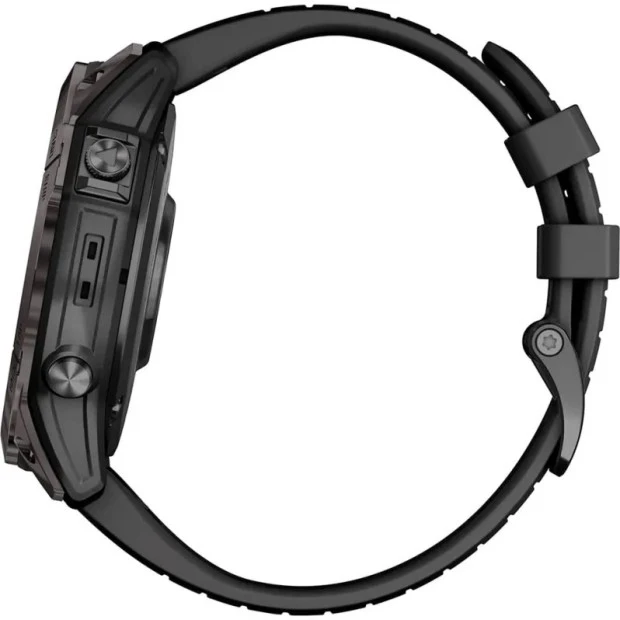Смарт-часы Garmin Fenix 7X Pro Sapphire Solar Carbon Gray
