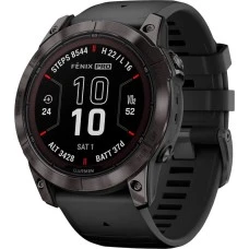 Смарт-часы Garmin Fenix 7X Pro Sapphire Solar Carbon Gray