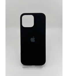 Силіконовий оригінальний чохол для Apple iPhone 16 Pro Max (07) чорний