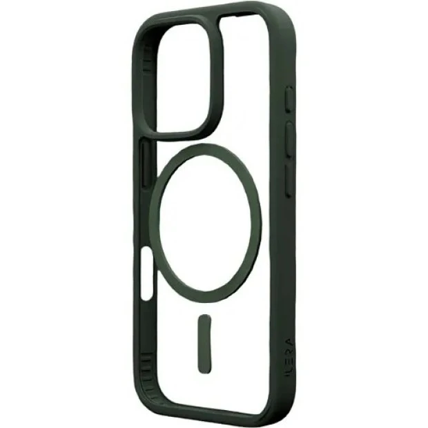 Чохол iLeraGo ColorAnt Clear для Apple iPhone 16 Pro Max (Deep Green) iLGCAClCaDG16PrMx